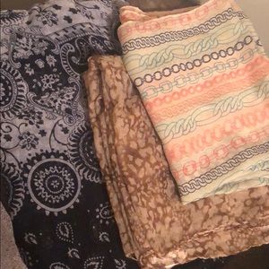 3 Infinity Scarves